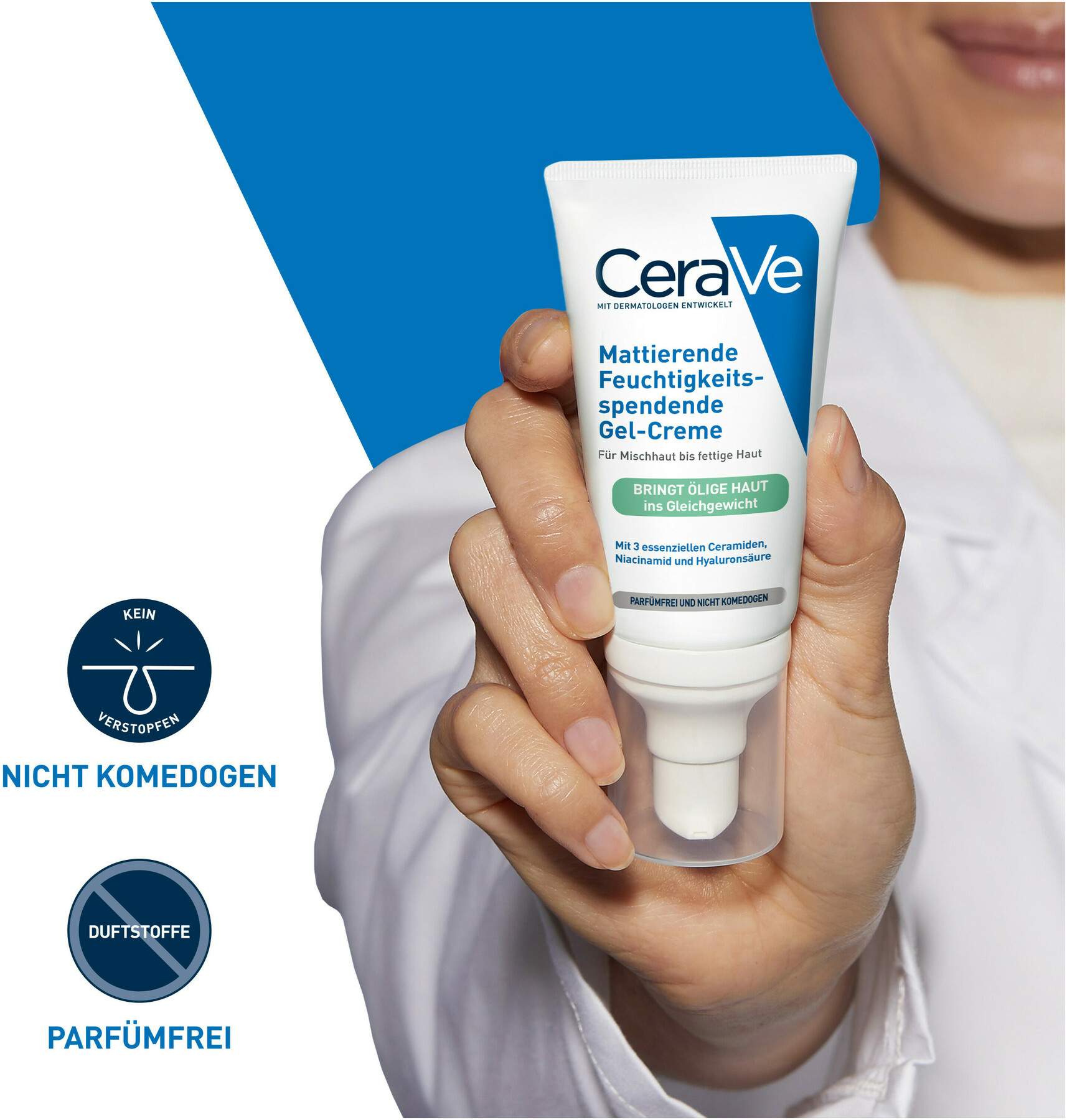 CeraVe Mattierende Feuchtigkeitsspendende Gel-Creme 52 ml