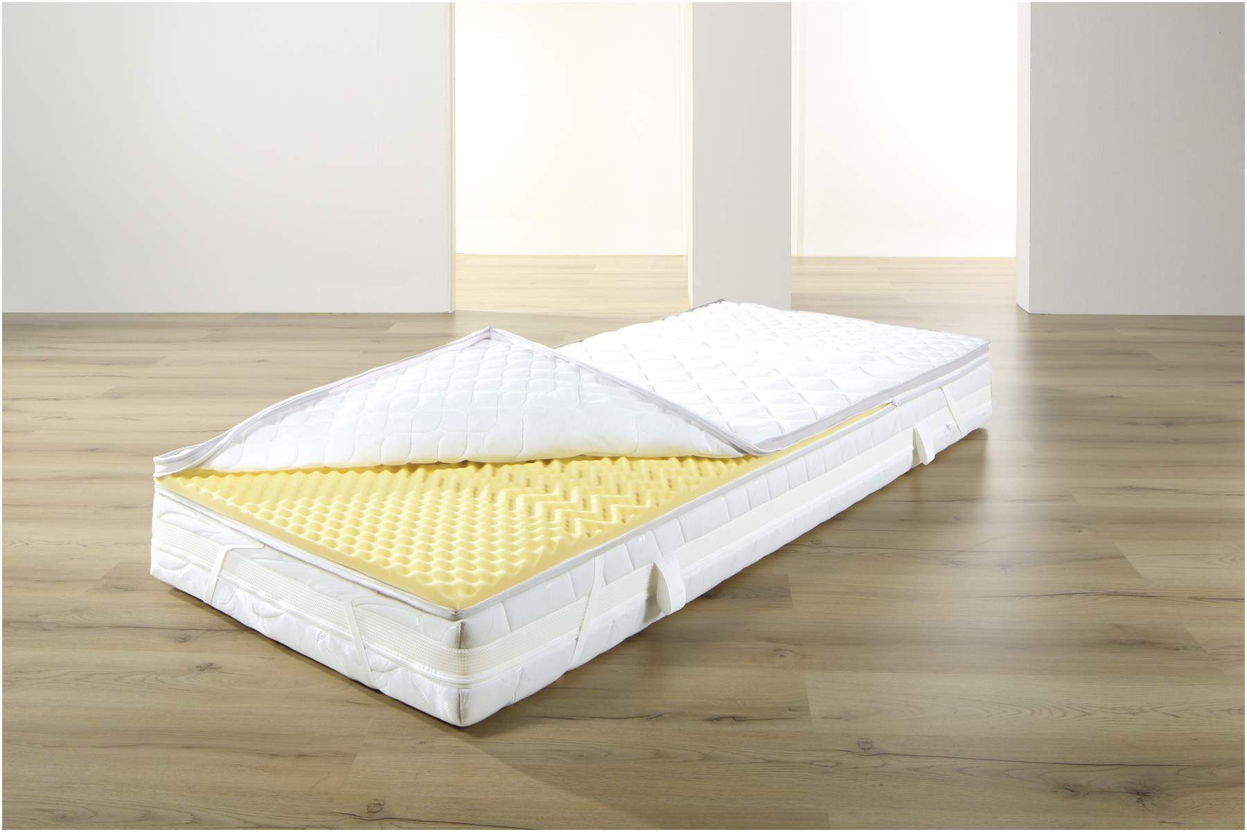 Visco-Soft-Matratzentopper 80 x 200 x 3,5 cm