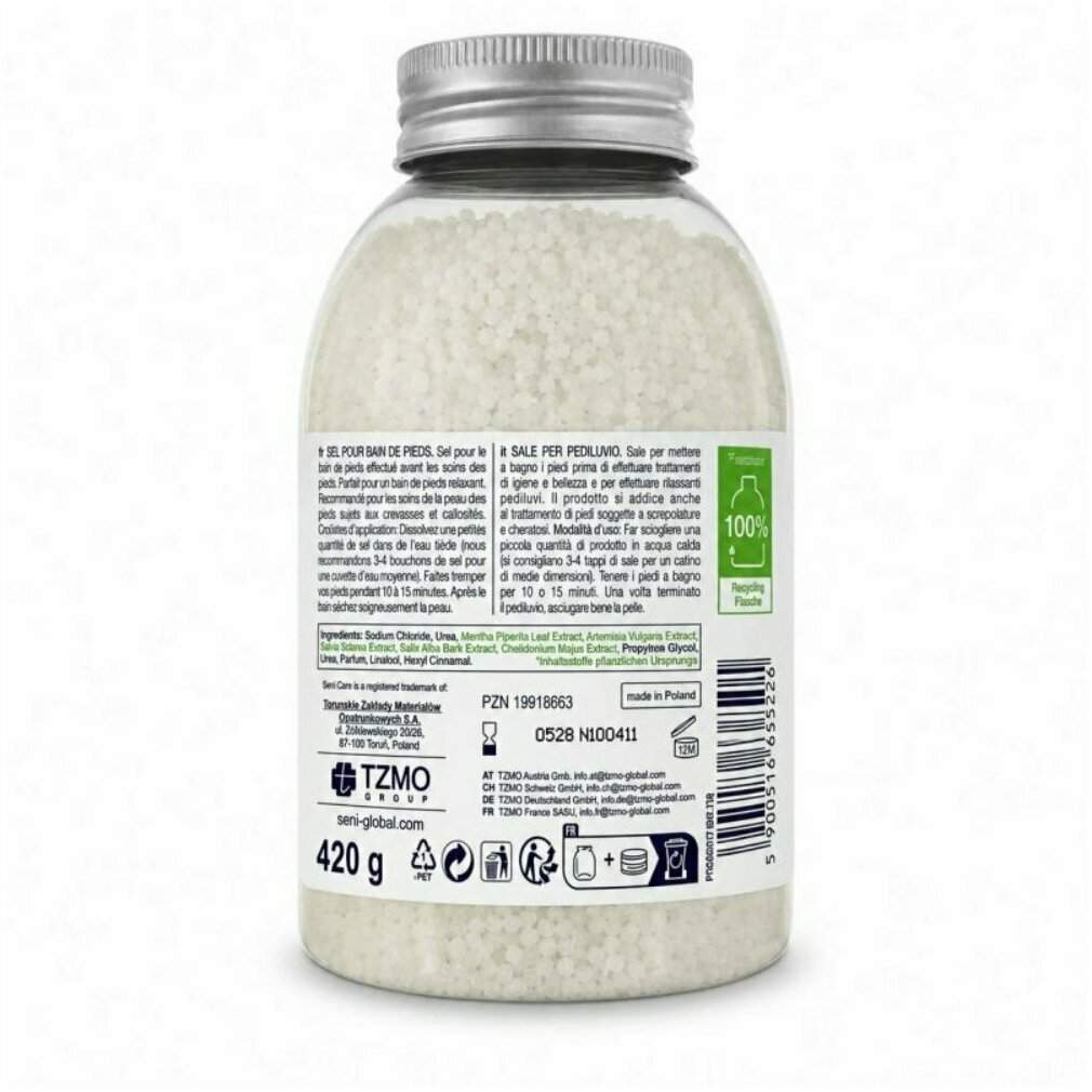 Seni care Fußbadesalz 30% Urea 420 g