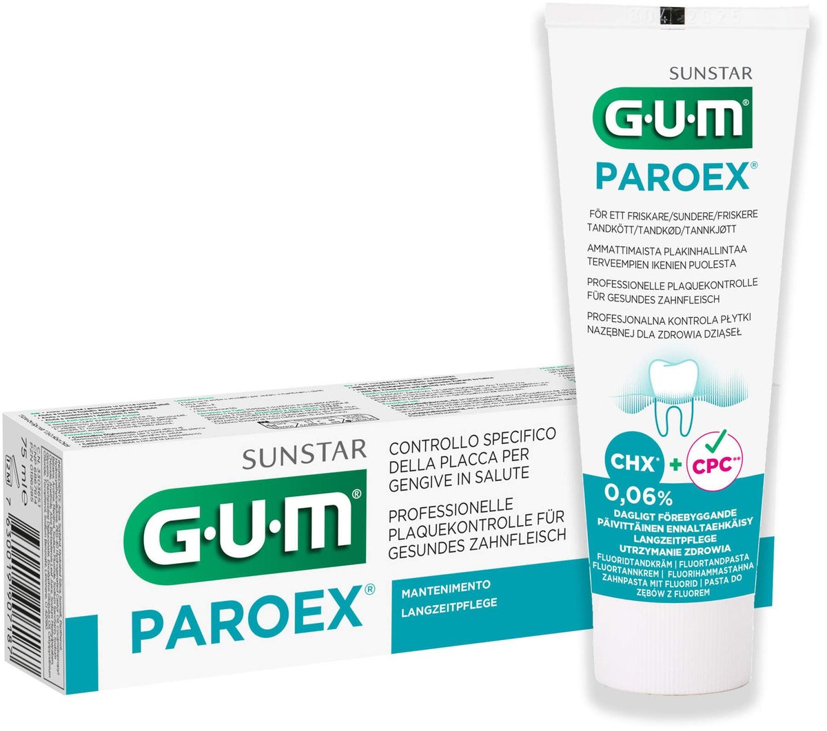 Gum Paroex 0,06% CHX Zahnpasta 75 ml