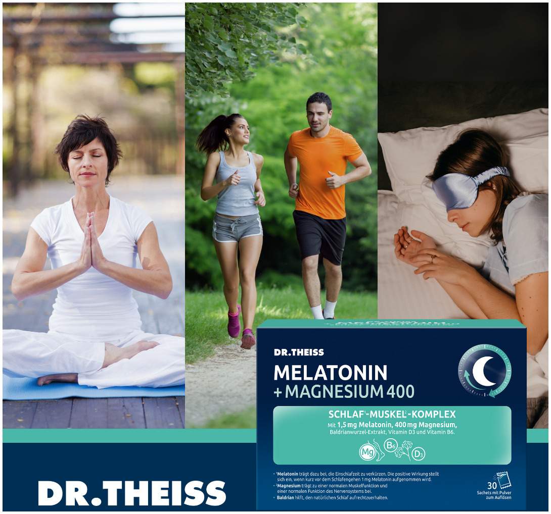 Dr.Theiss Melatonin + Magnesium Schlaf-Komplex 30 Stück