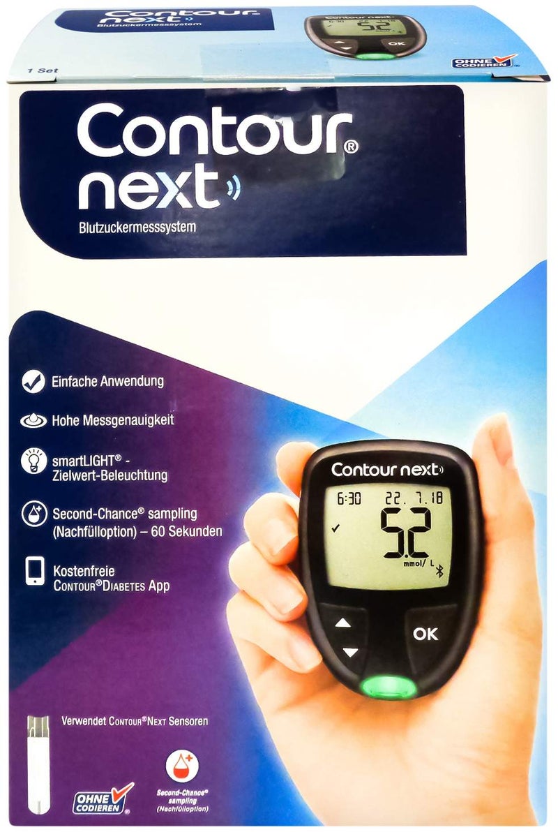 Contour Next Neu Set Blutzuckermessgerät Mmol Je L