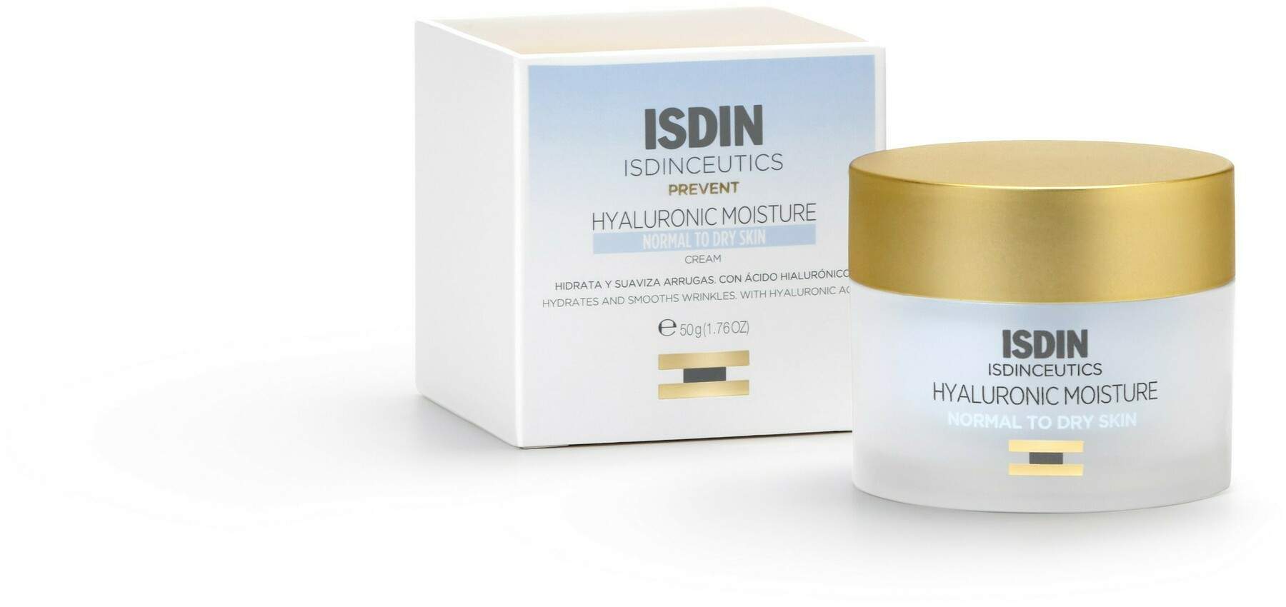 Isdin Isdinceutics Hyaluronic Moisture Normal To Dry Skin 50 G...
