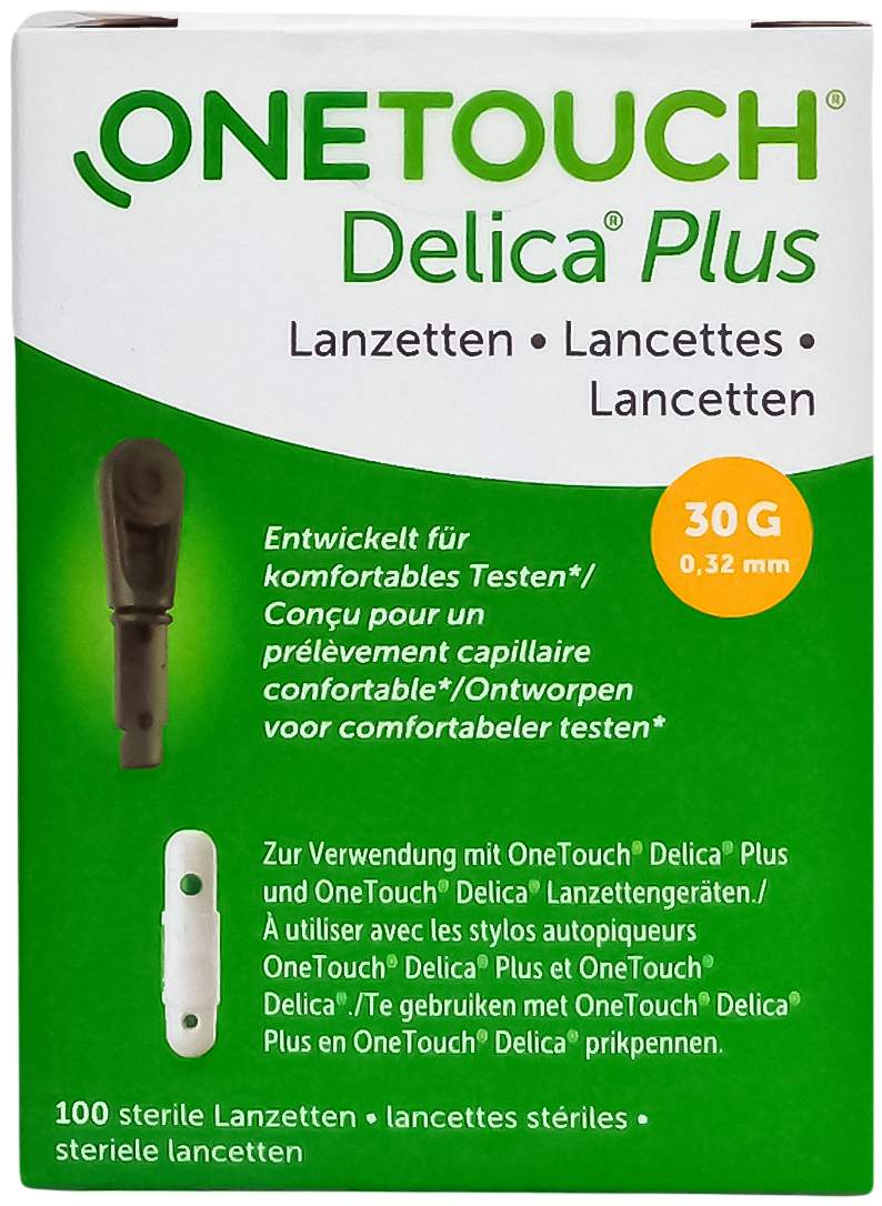 One Touch Delica Plus Nadellanzetten 100 Stk