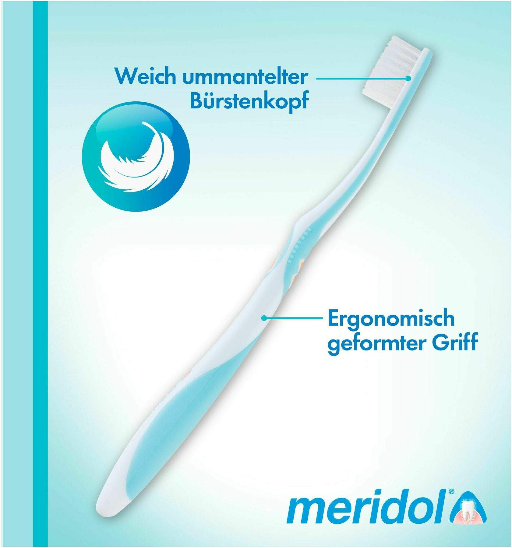 Meridol Zahnbürste sanft 1 Stück