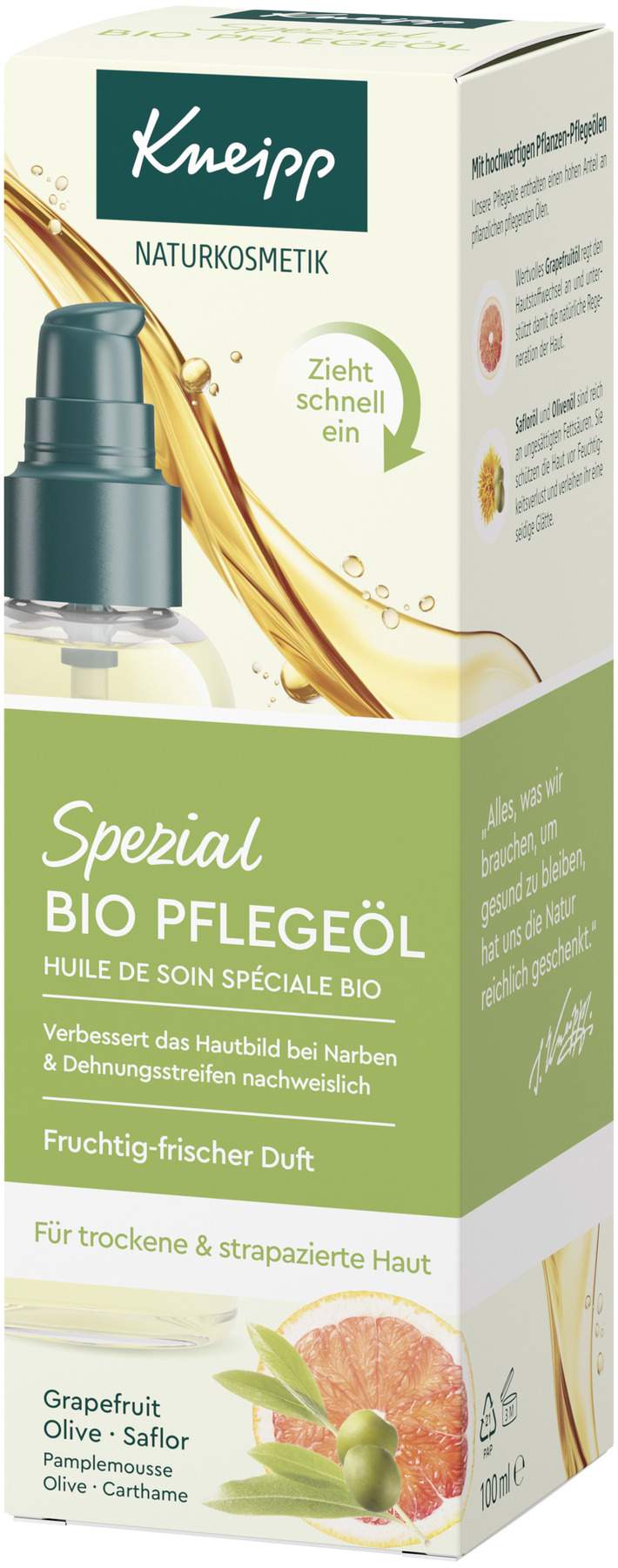 Kneipp Spezial Bio Pflegeöl 100 ml