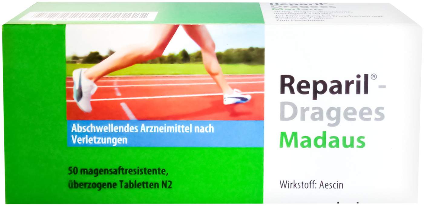 Reparil Dragees Madaus Magensaftr. Tabletten 50 Stück