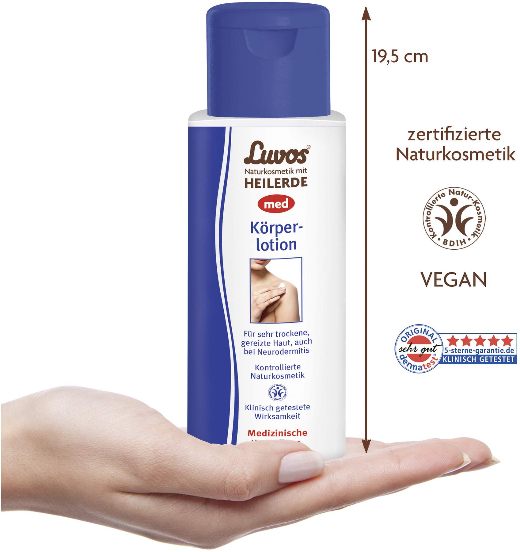 Luvos Naturkosmetik Med Körperlotion 200 ml Lotion