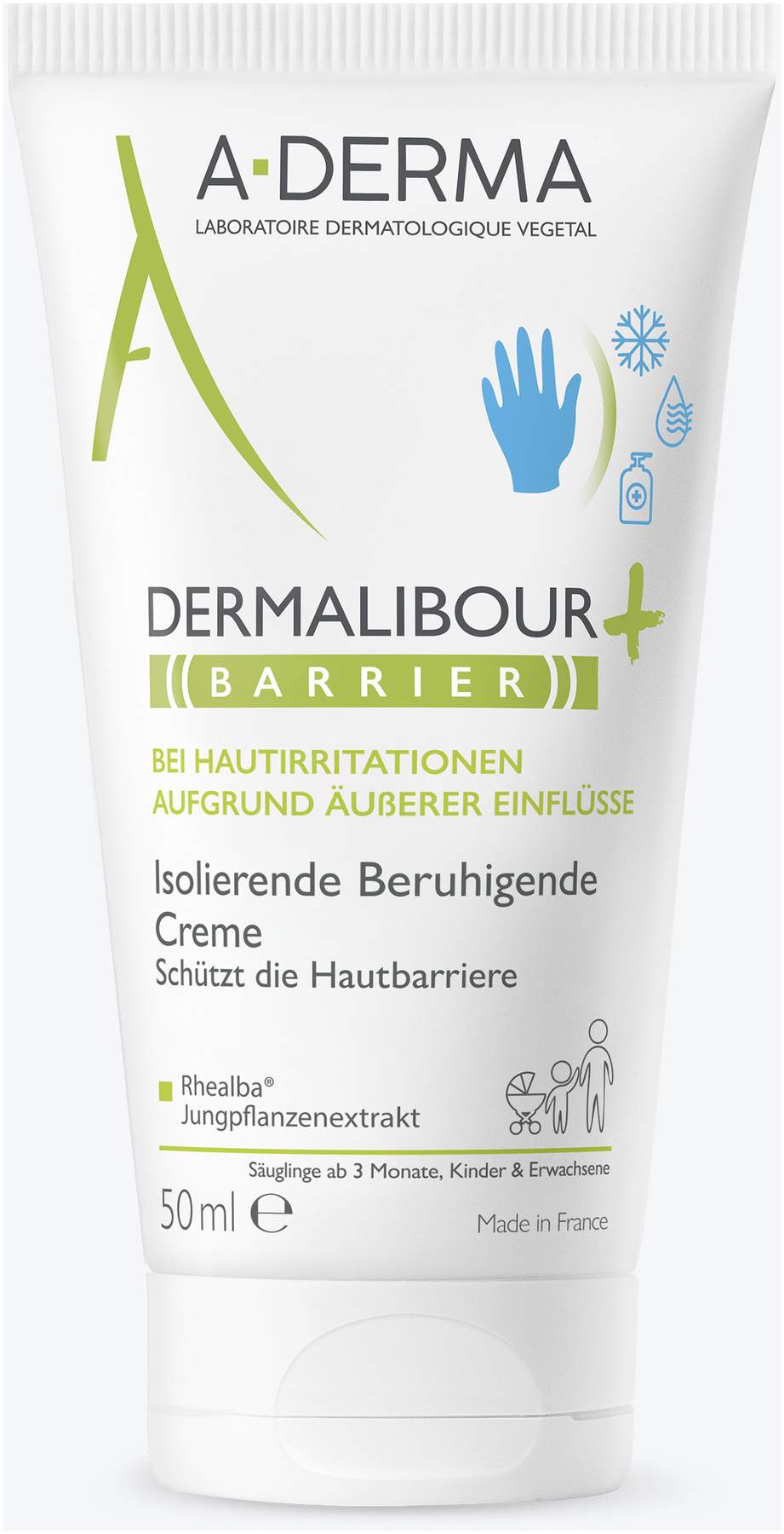 A-Derma Dermalibour+ Barriere Isolierende Creme 50 ml
