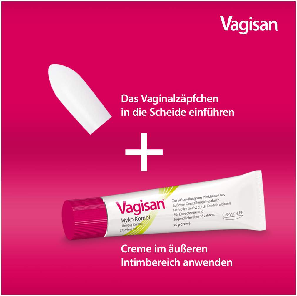Vagisan Myko Kombi 1 Tag Kombipackung