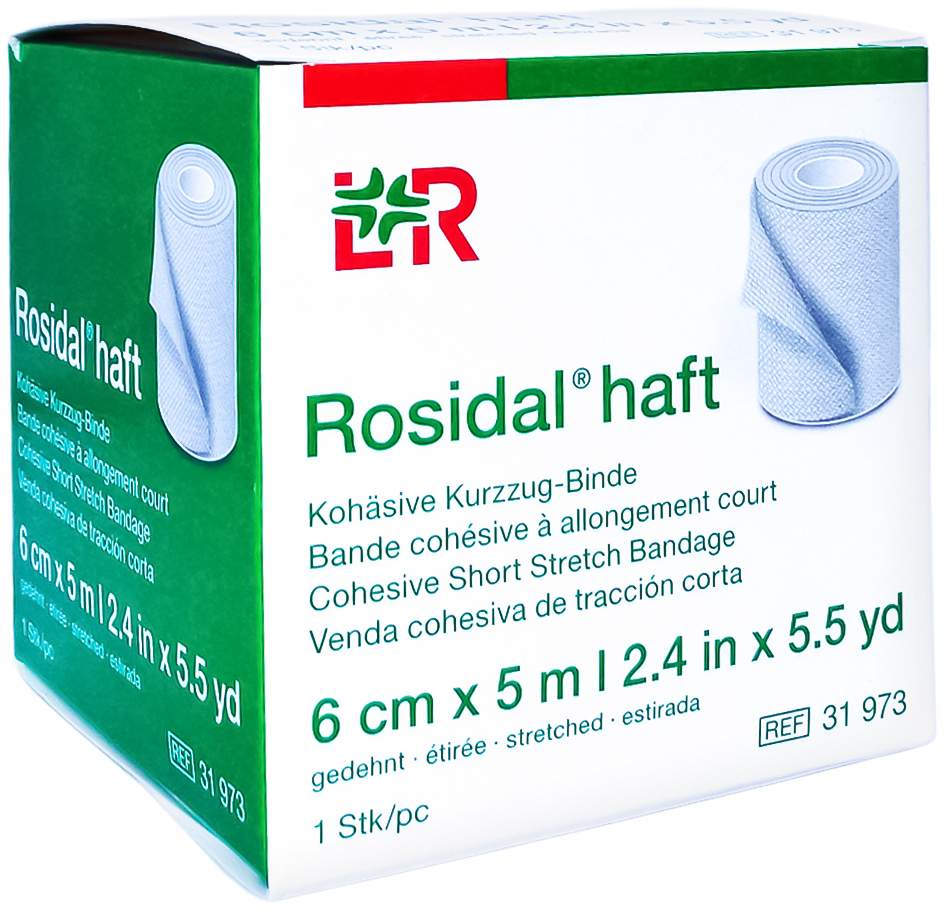 Rosidal Haft Kompressionsbinde 6 Cmx5 M