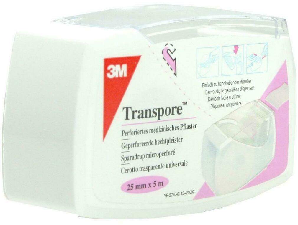Transpore 2,50 cm X 5 M Pflaster