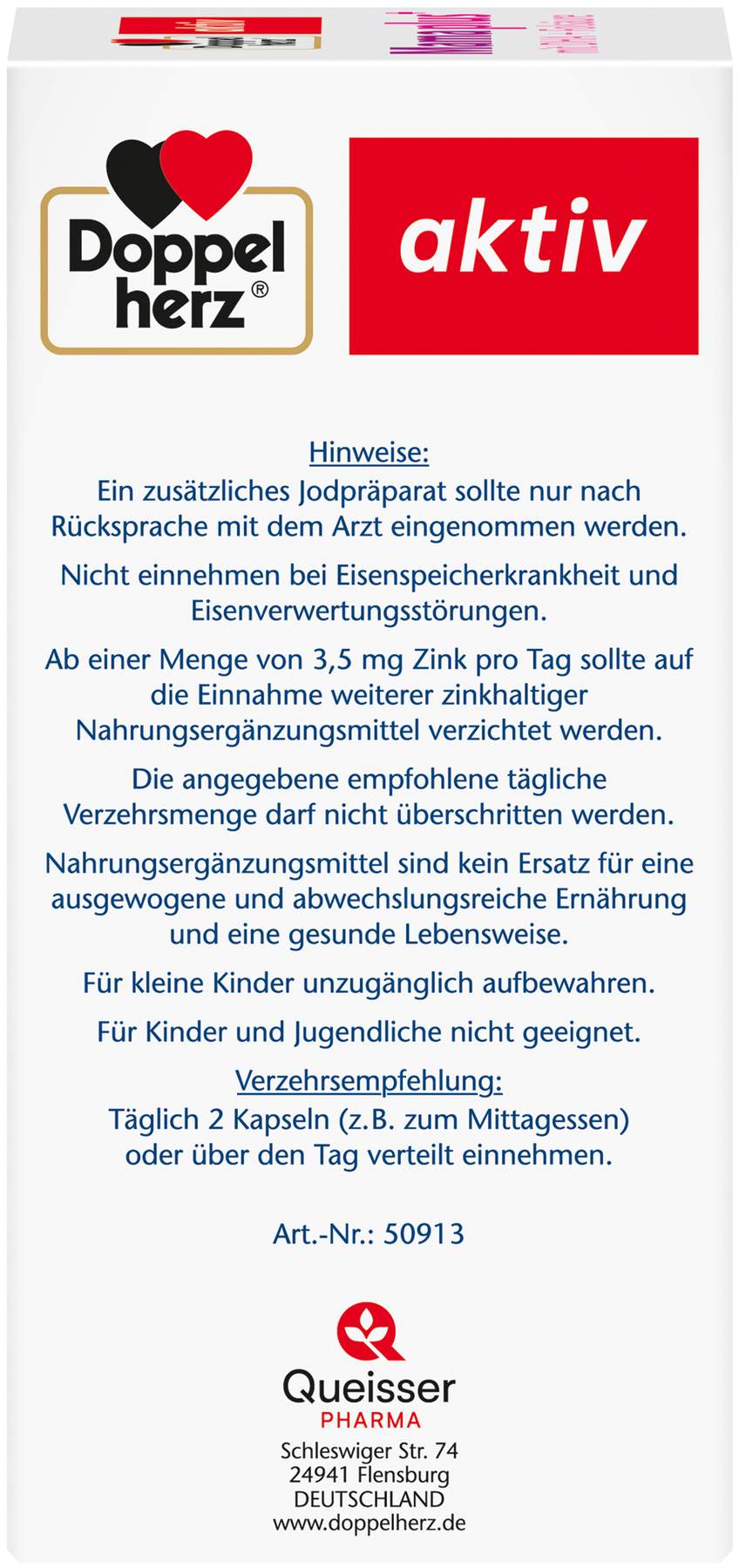 Doppelherz Aktiv Mama Plus Mit Dha + Folsäure 120 Kapseln