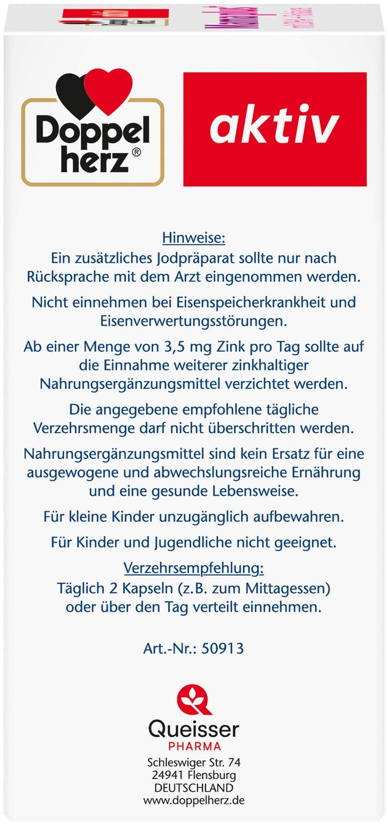 Doppelherz Aktiv Mama Plus Mit Dha + Folsäure 120 Kapseln