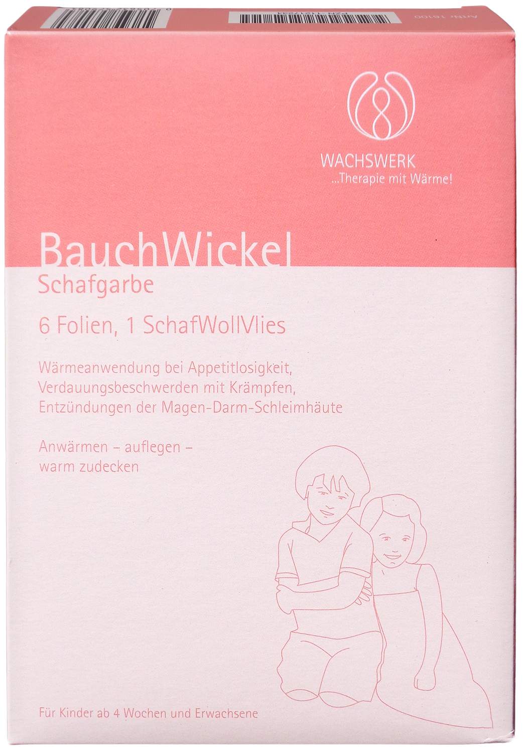 Bauchwickel Schafgarbe 15 X 21 cm Folie 6 Stück