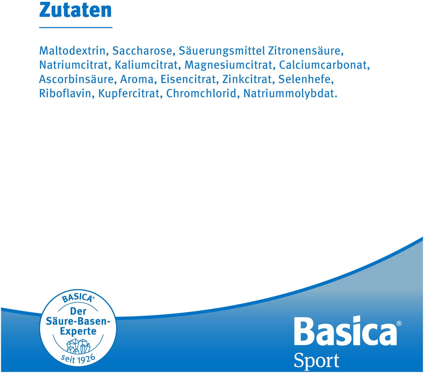 Basica Sport 660 G Pulver