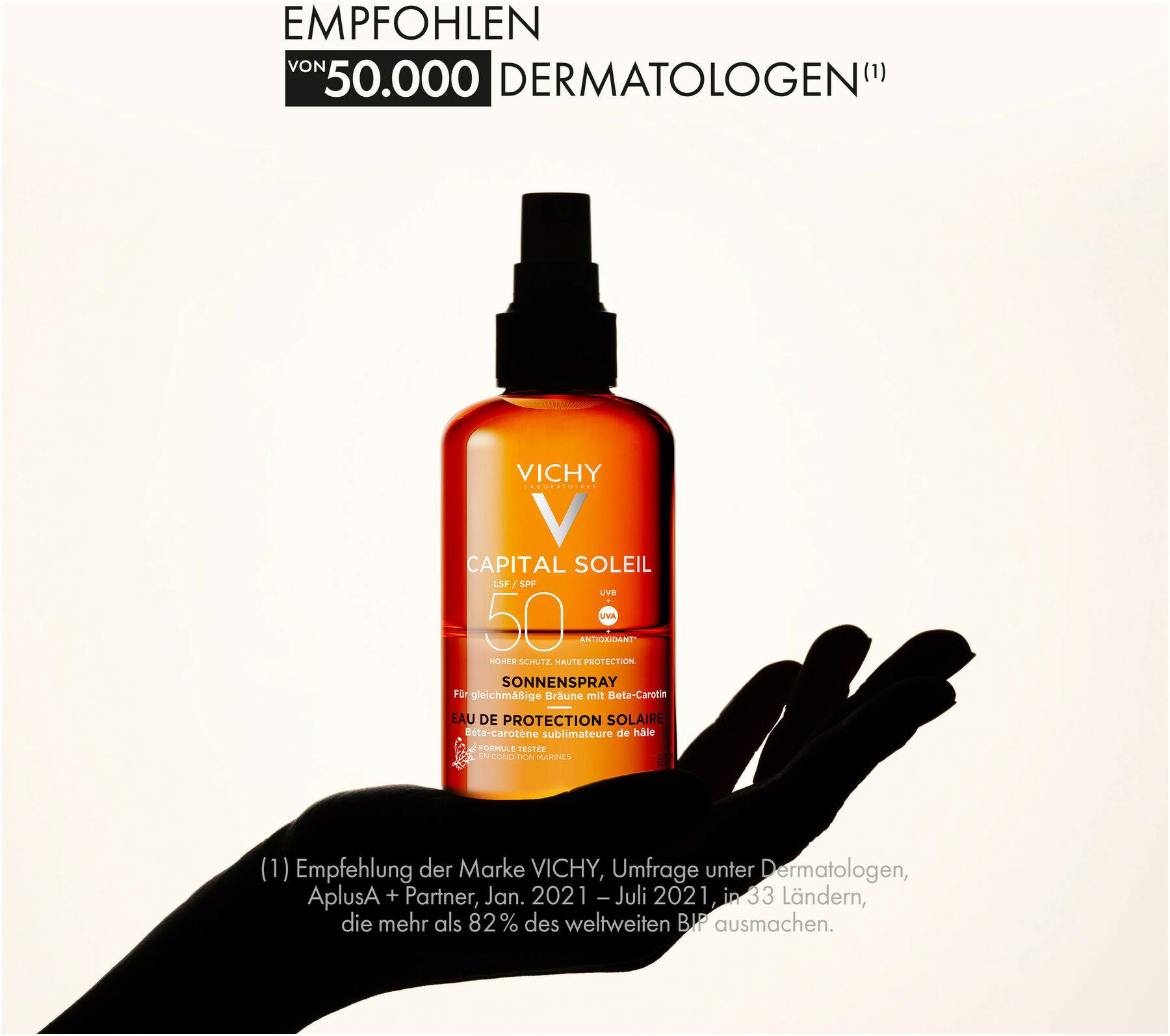 Vichy Capital Soleil bräunungsintensivierendes Sonnenspray LSF 50 200 ml