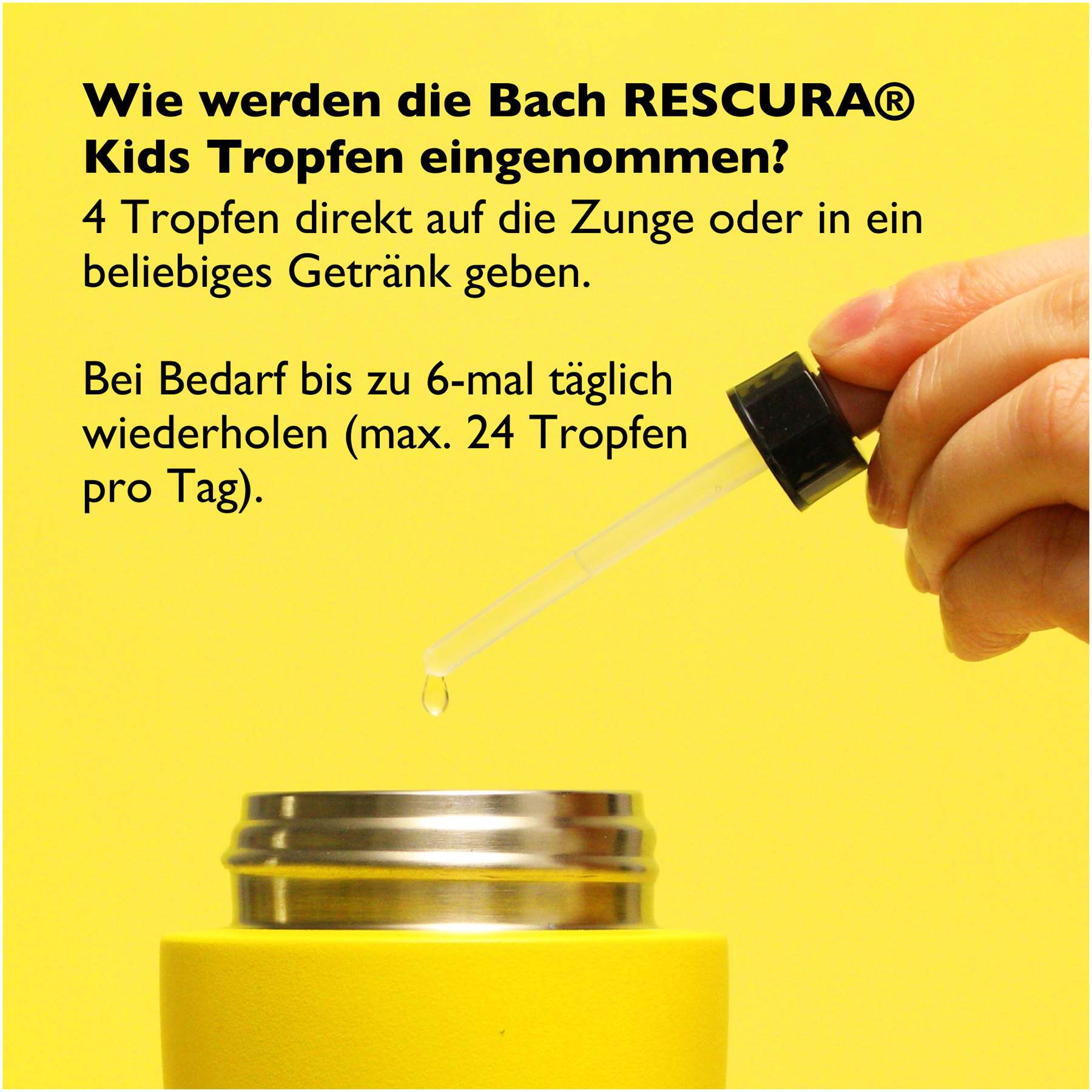 Bachblüten Rescura Kids Tropfen alkoholfrei 10 ml