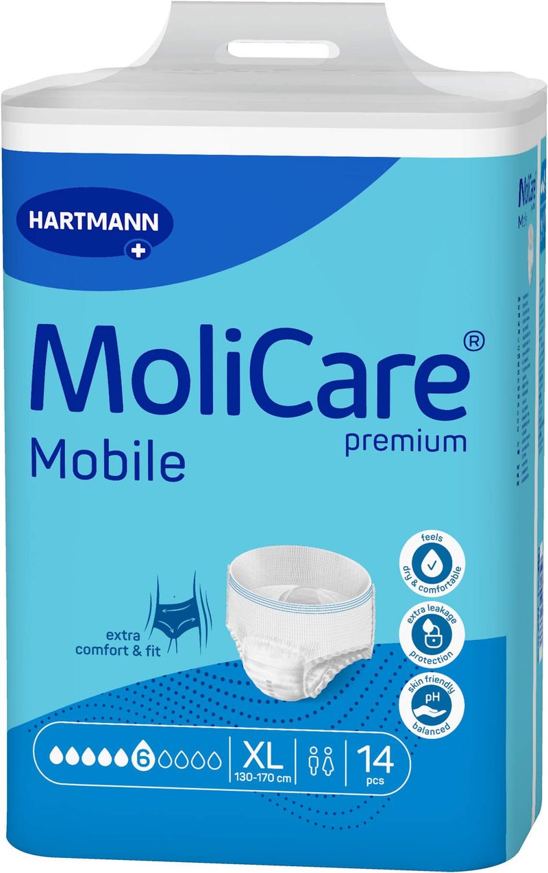MoliCare Premium Mobile 6 Tropfen Größe XL 14 Stück