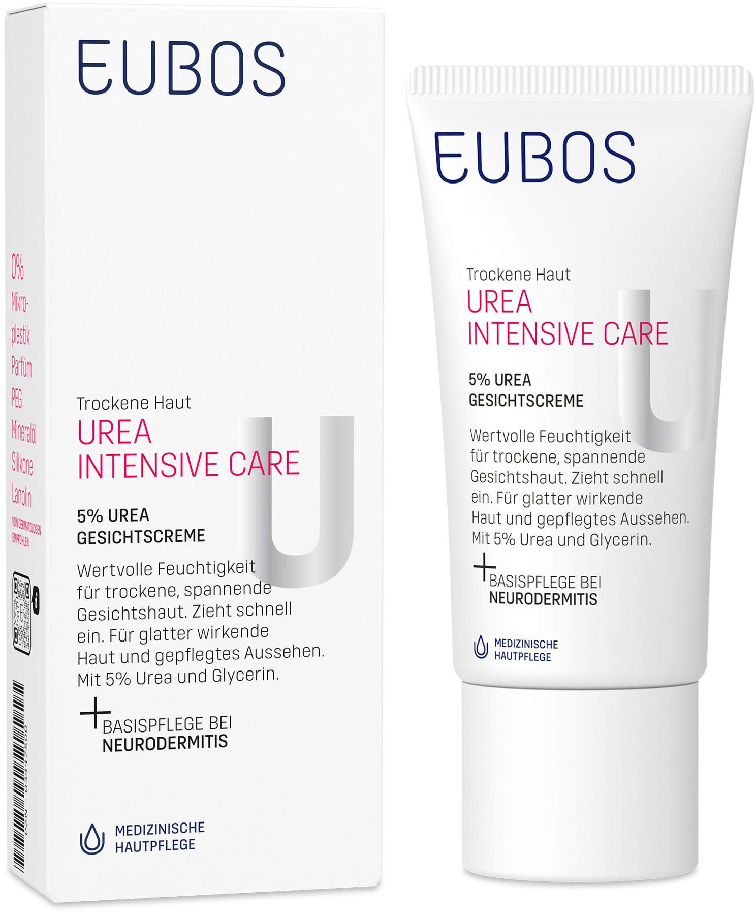 Eubos Trockene Haut Urea 5% 50 ml Gesichtscreme