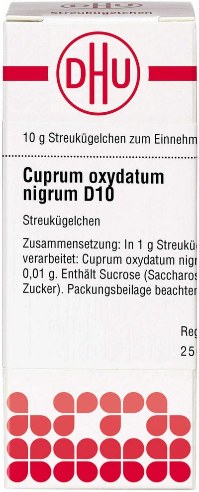 Dhu Cuprum Oxydatum Nigrum D10 Globuli