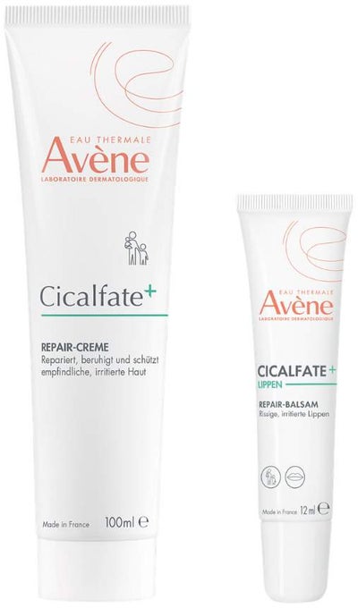 Avene Cicalfate+ Repair-Creme 100 ml + Avene Cicalfate+ Lippen Repair-Balsam 12 ml