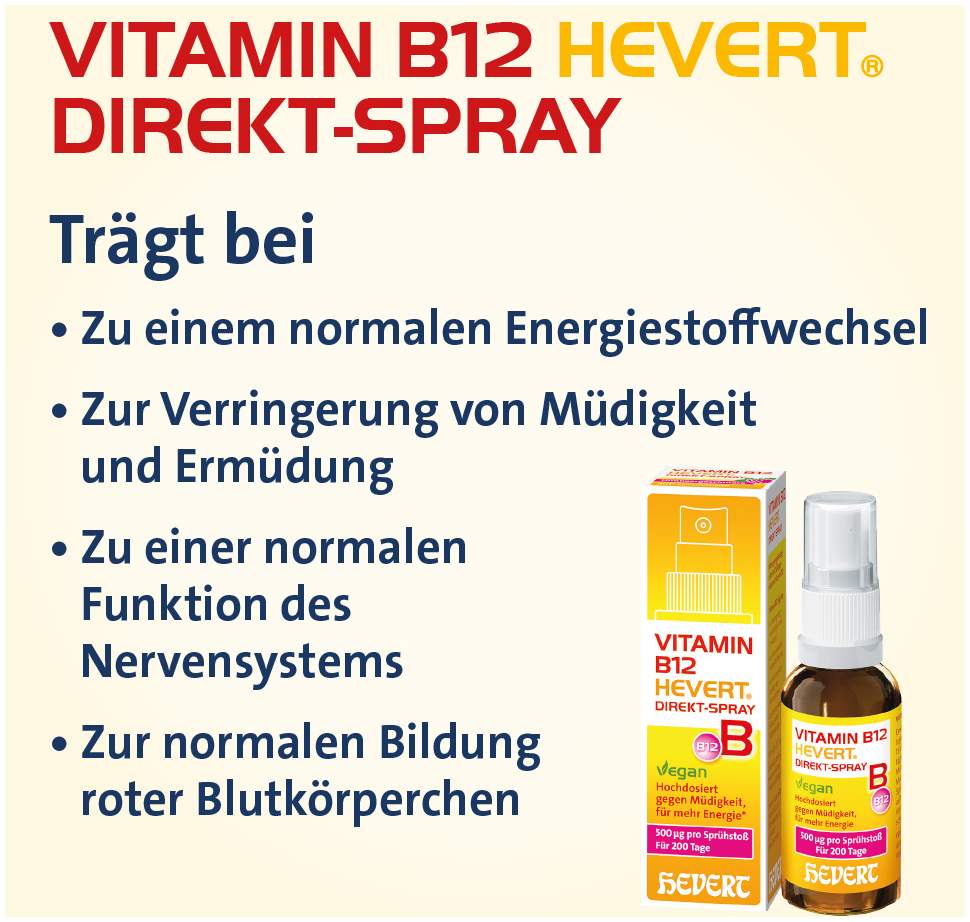 Vitamin B12 Hevert Direkt-Spray 30 ml
