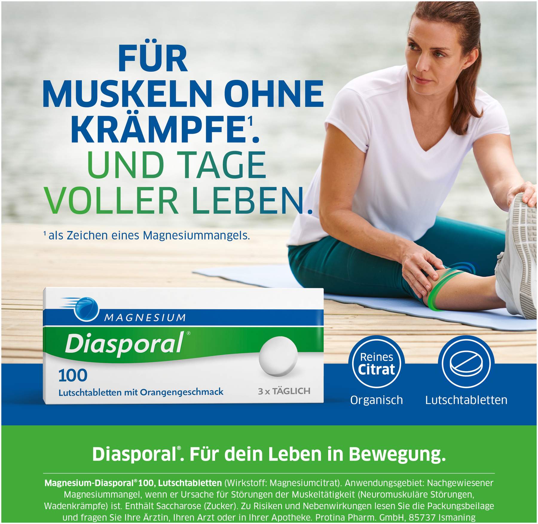 Magnesium Diasporal 100 100 Lutschtabletten