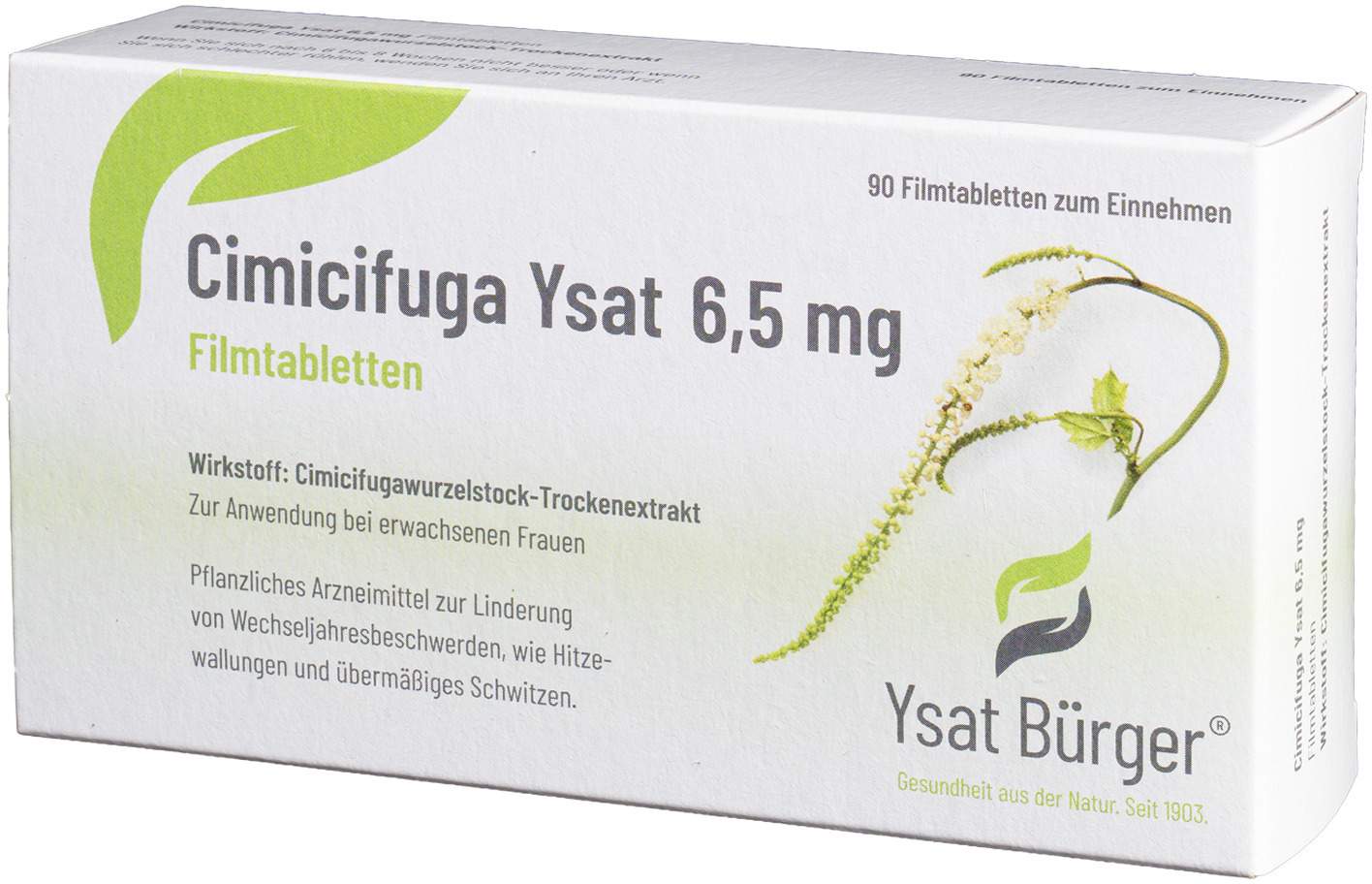 Cimicifuga Ysat 6,5 mg 90 Filmtabletten