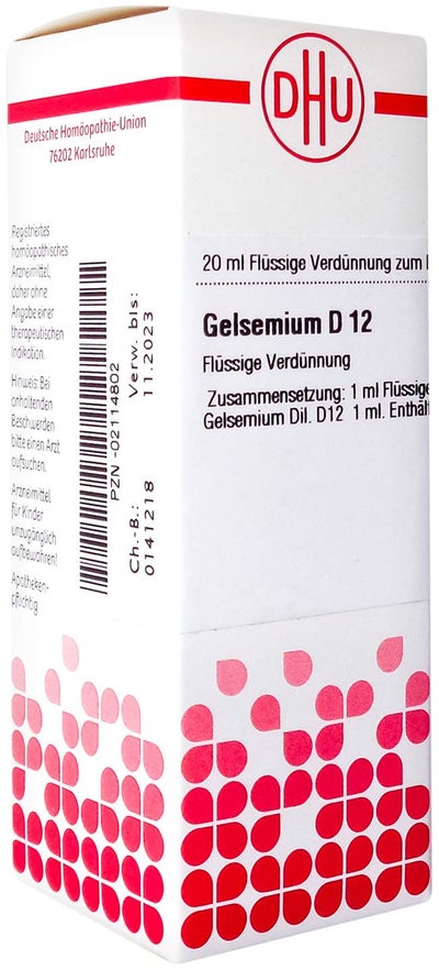 Dhu Gelsemium D12 20 ml Dilution