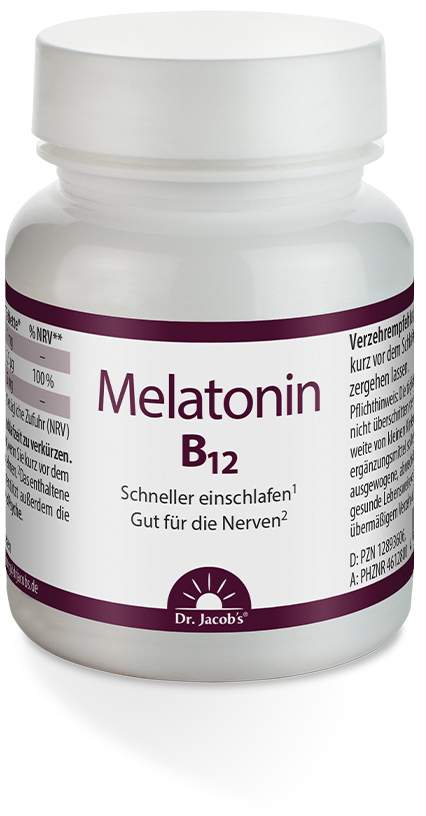 Melatonin B12 Dr.Jacob s 60 Tabletten