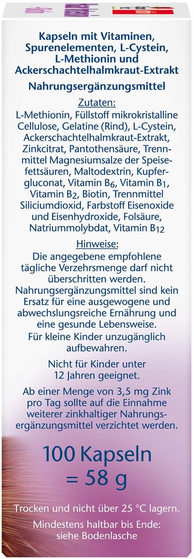 Doppelherz Aktiv Haar Intensiv + Biotin 100 Kapseln