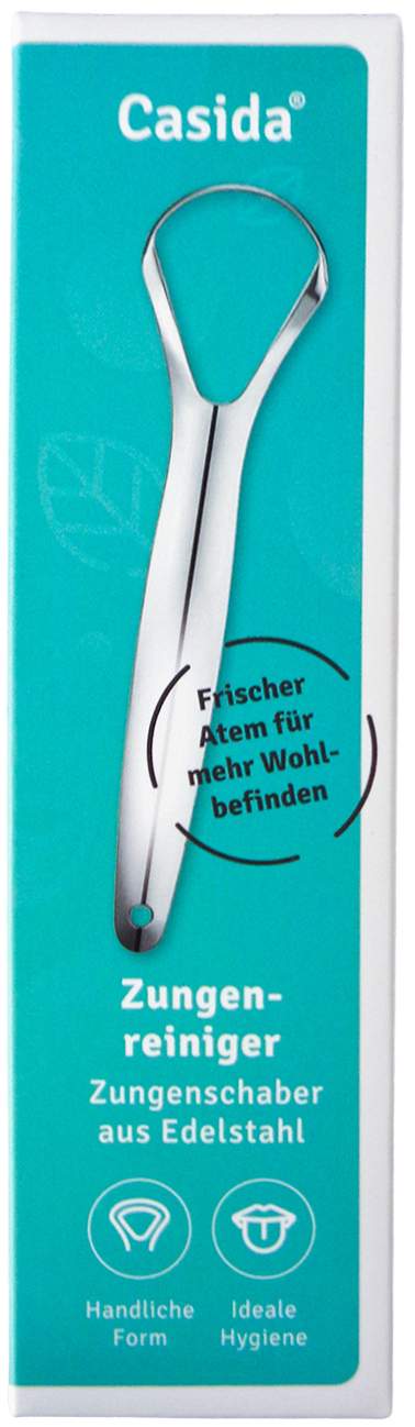 Zungenreiniger Zungenschaber Edelstahl