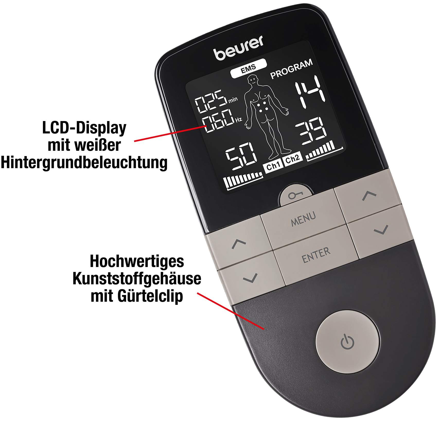 Beurer Em 1 R Digital Tens-EMS Relief+ Gerät