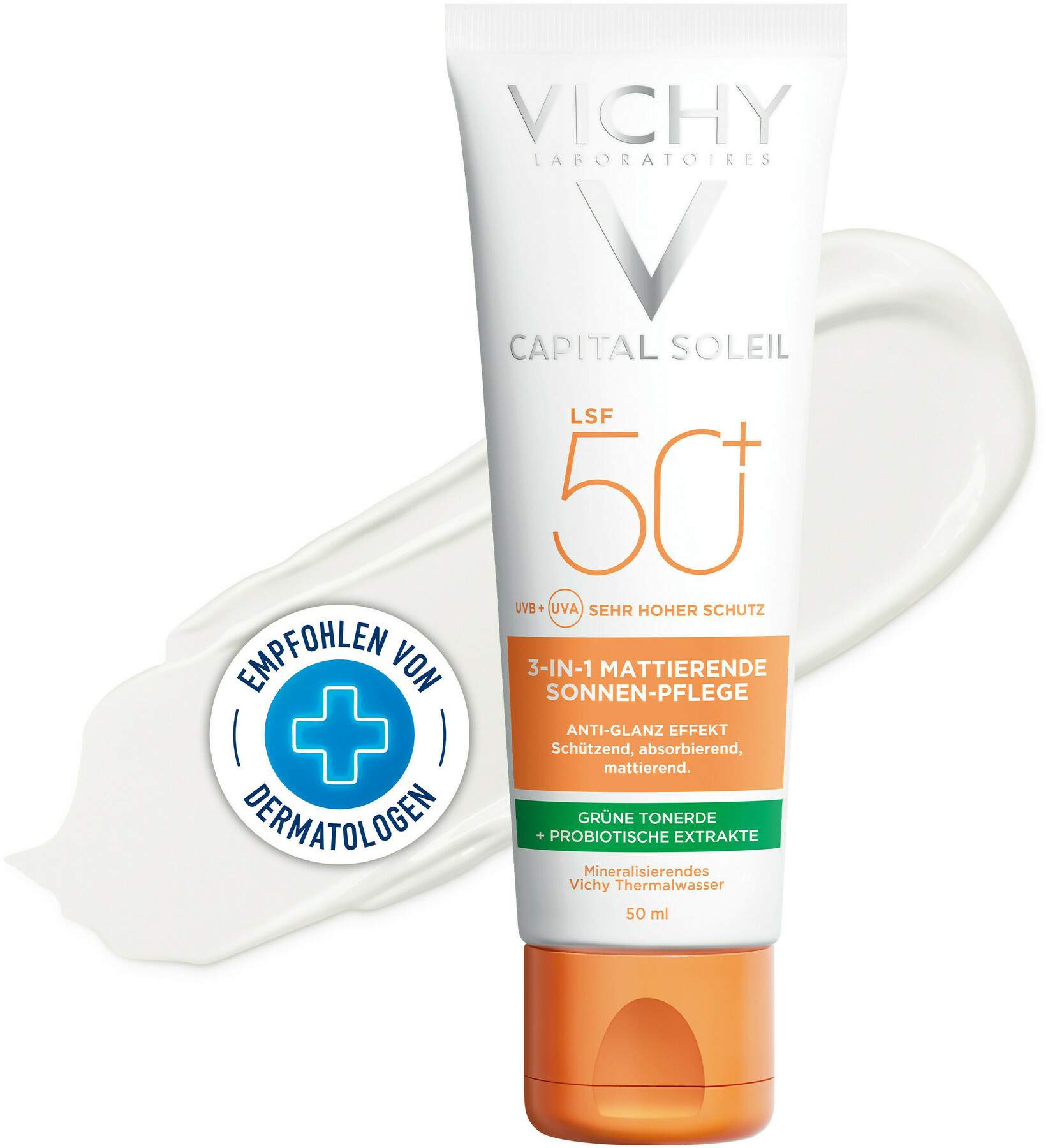 Vichy Capital Soleil mattierende Sonnenpflege LSF 50+ 50 ml