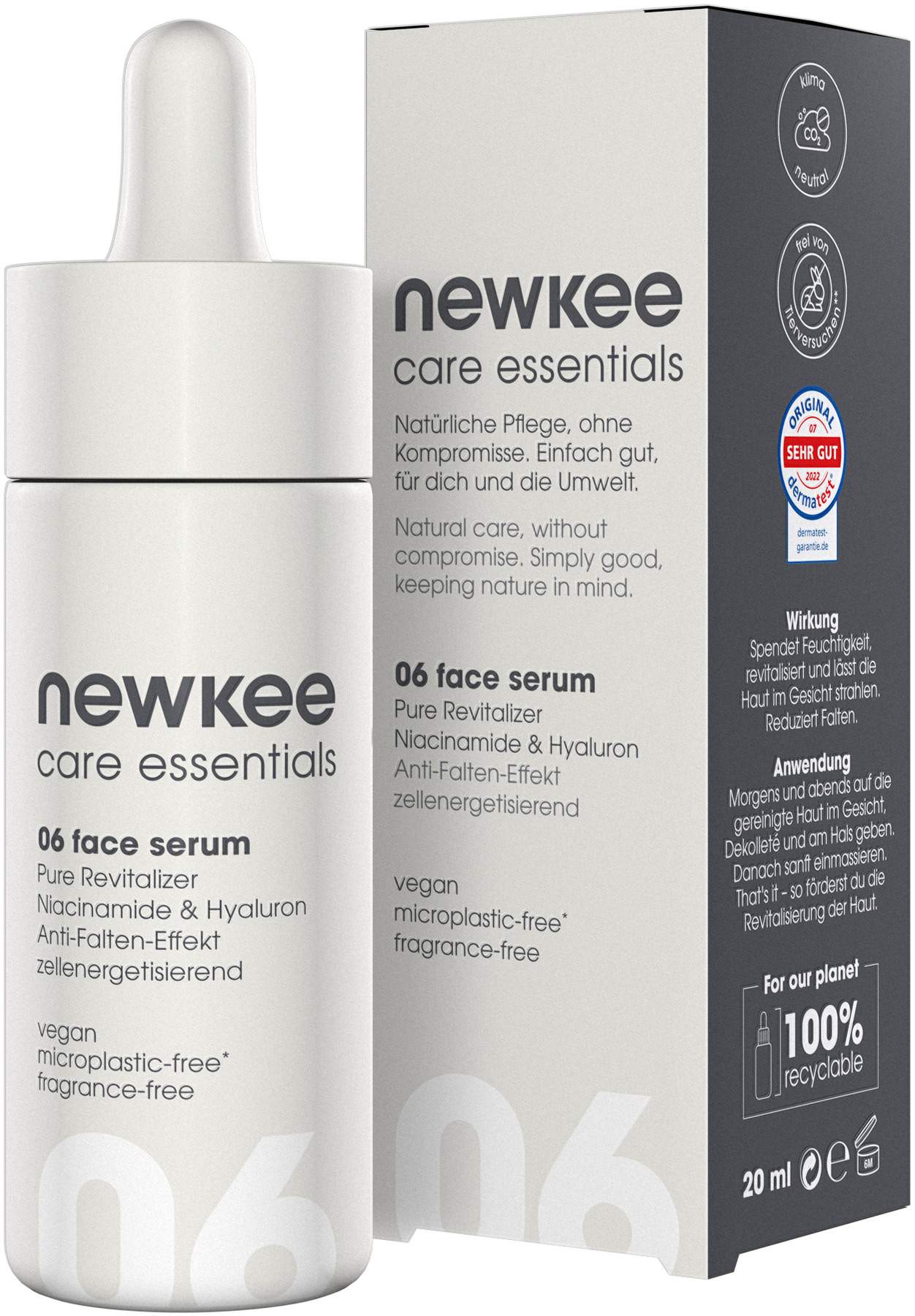 Newkee Anti-Falten Serum feuchtigkeitsspendend 20 ml