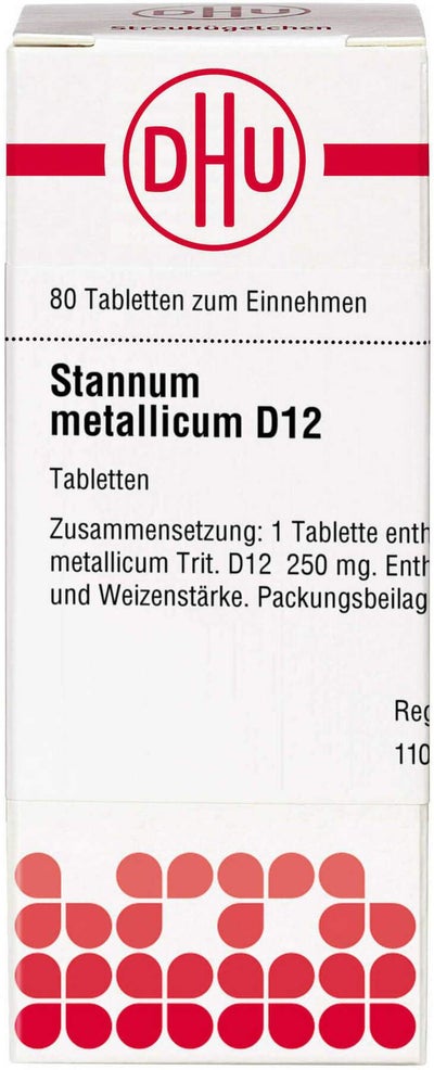 Dhu Stannum Metallicum D12 80 Tabletten