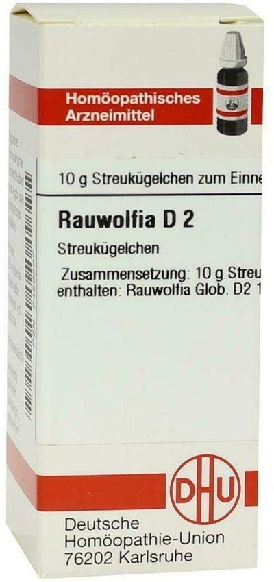 Dhu Rauwolfia D2 Globuli