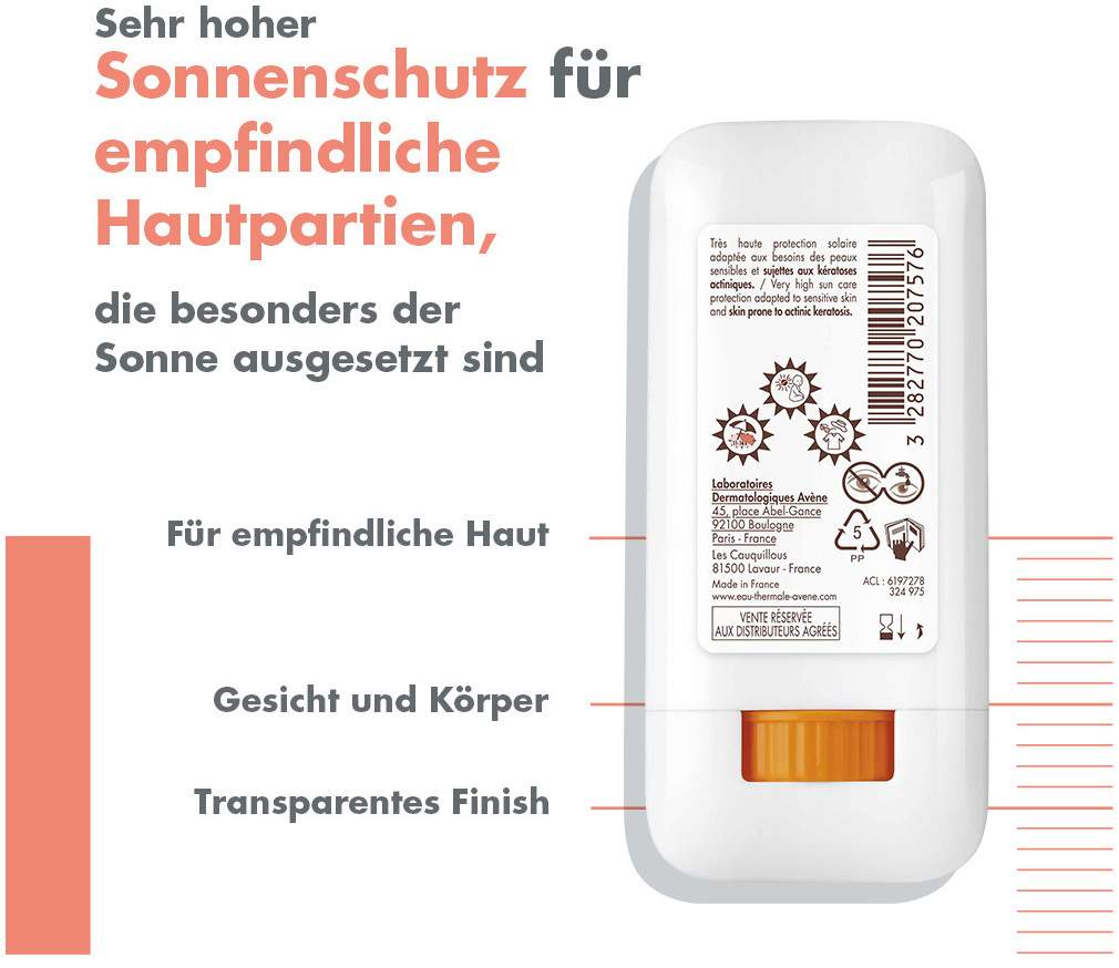 Avene SunsiStick KA SPF 50+ 20 g Stift