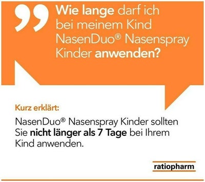 NasenDuo Nasenspray Kinder 10 ml