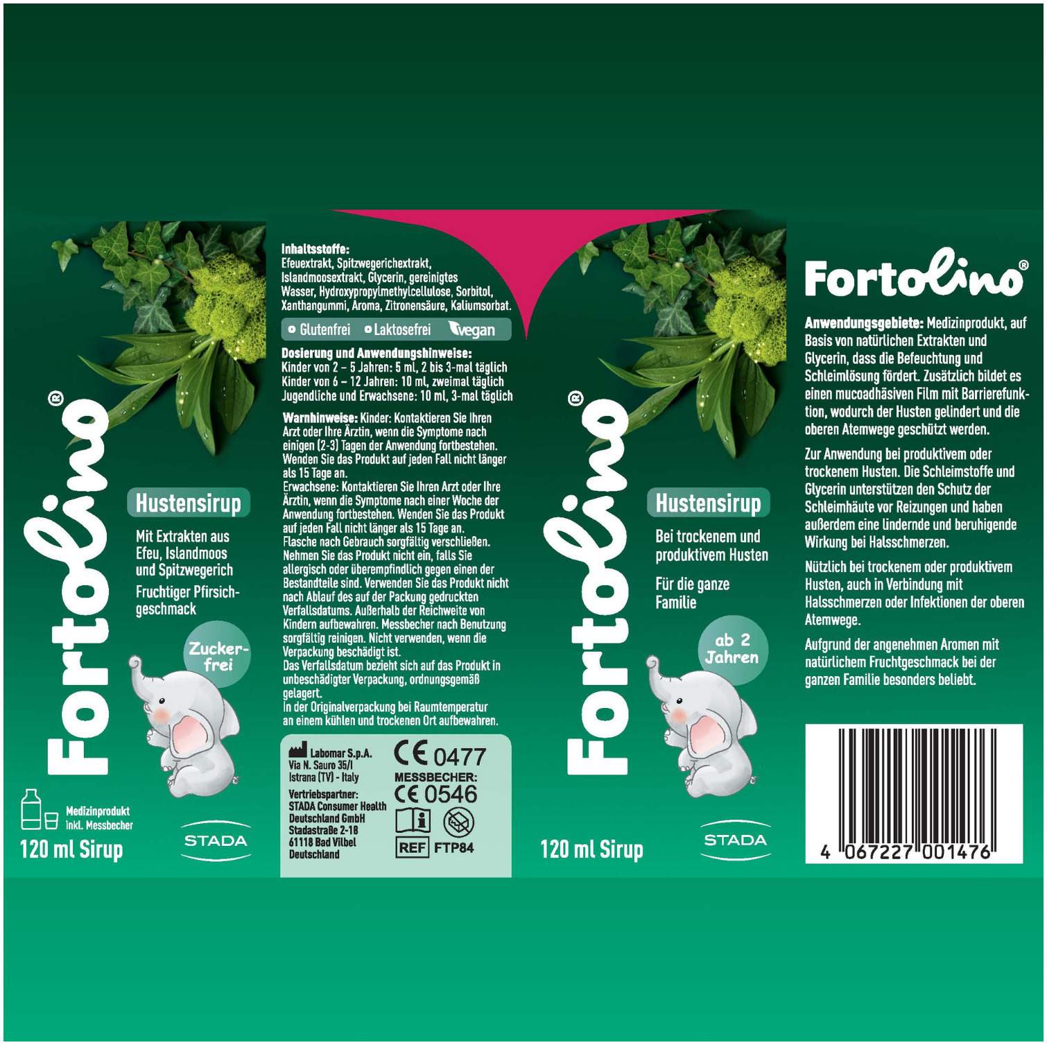 Fortolino Hustensirup 120 ml
