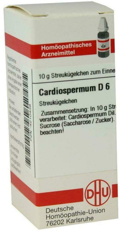 Dhu Cardiospermum D6 10 G Globuli
