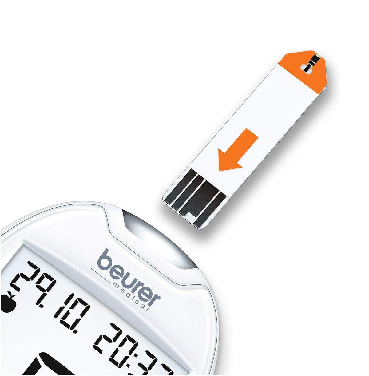 Beurer GL44 Blutzuckermessgerät mmol je l weiß