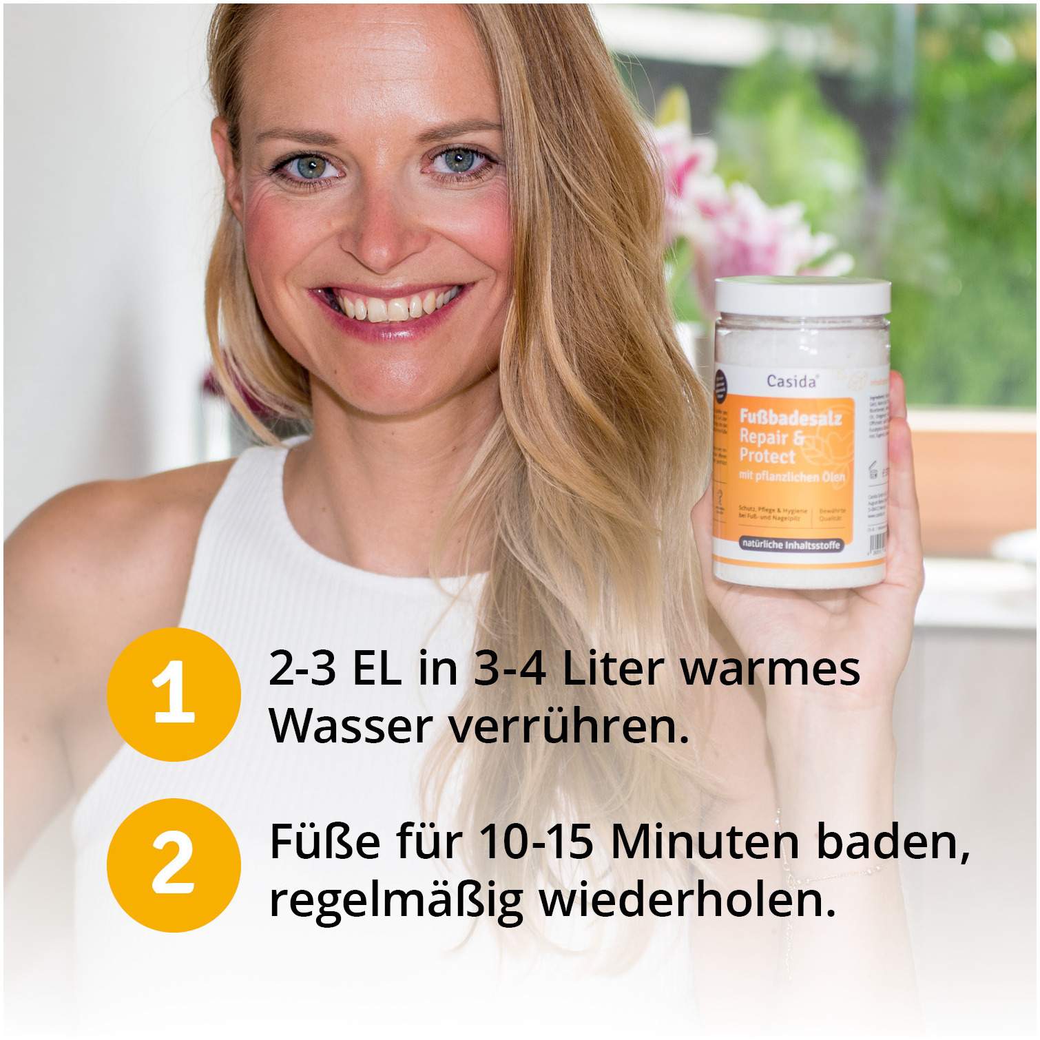 Fussbadesalz Repair und Protect 375 G