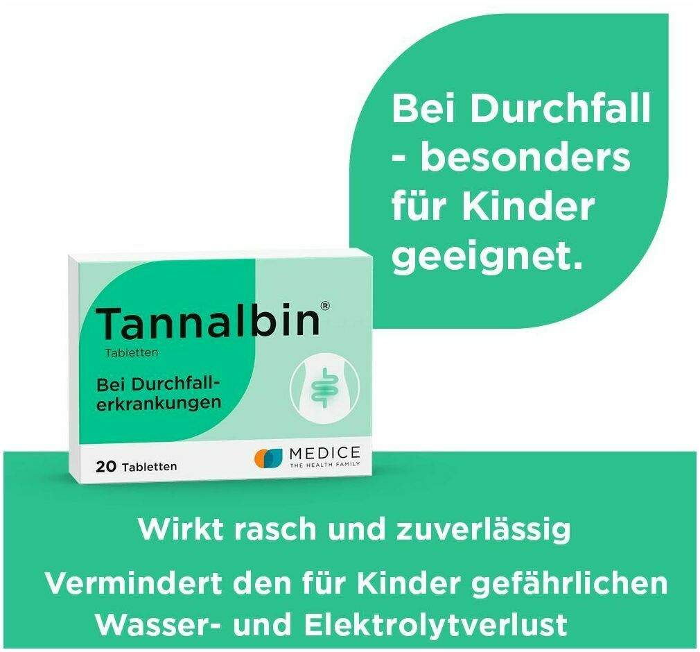 Tannalbin 20 Tabletten