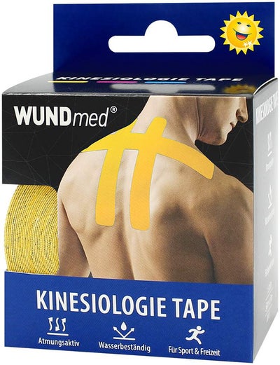 Wundmed Kinesiologie Tape gelb 5 cm x 5 m