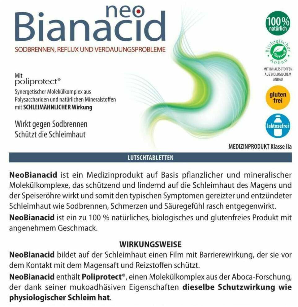 Neobianacid Lutschtabletten 45 Stück