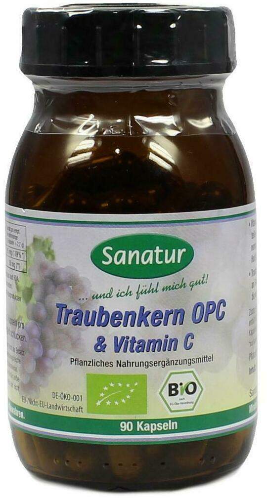 Opc Traubenkern und Vitamin C 90  Kapseln