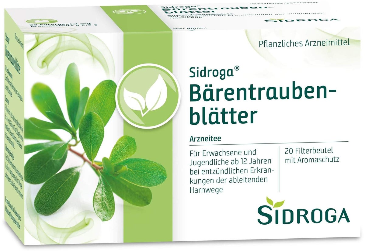 Sidroga Bärentraubenblättertee 20 Filterbeutel
