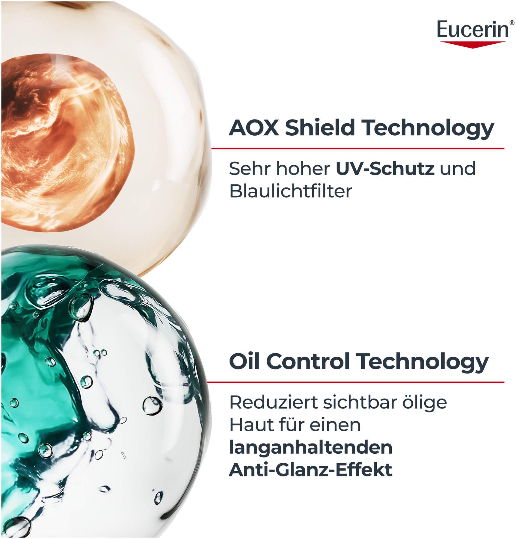 Eucerin Sun Oil Control Face LSF 50+ 50 ml Gel-Creme